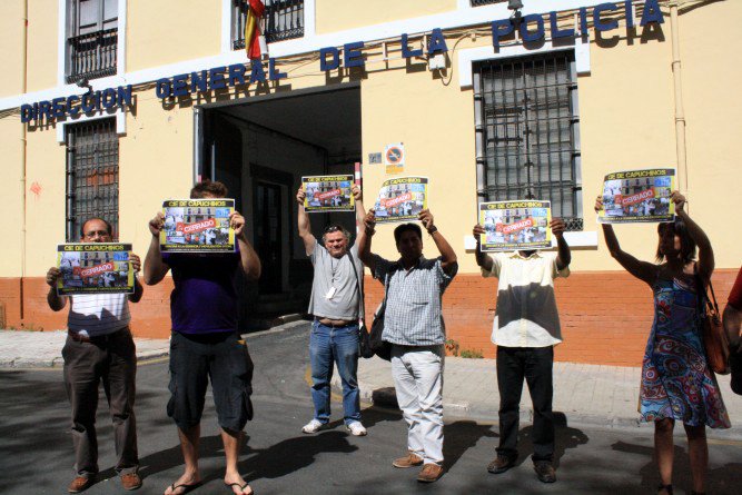 Organizaciones sociales malagueñas celebran el cierre definitivo del Centro de Internamiento de Extranjeros de Capuchinos