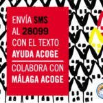 Colabora con Málaga Acoge enviando un SMS