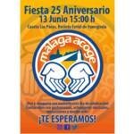 ¡Fiesta de 25 aniversario de Málaga Acoge en Fuengirola!