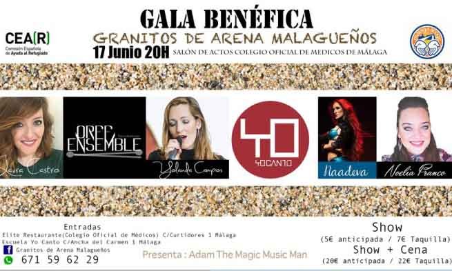 Gala Benéfica: Granitos de Arena Malagueños