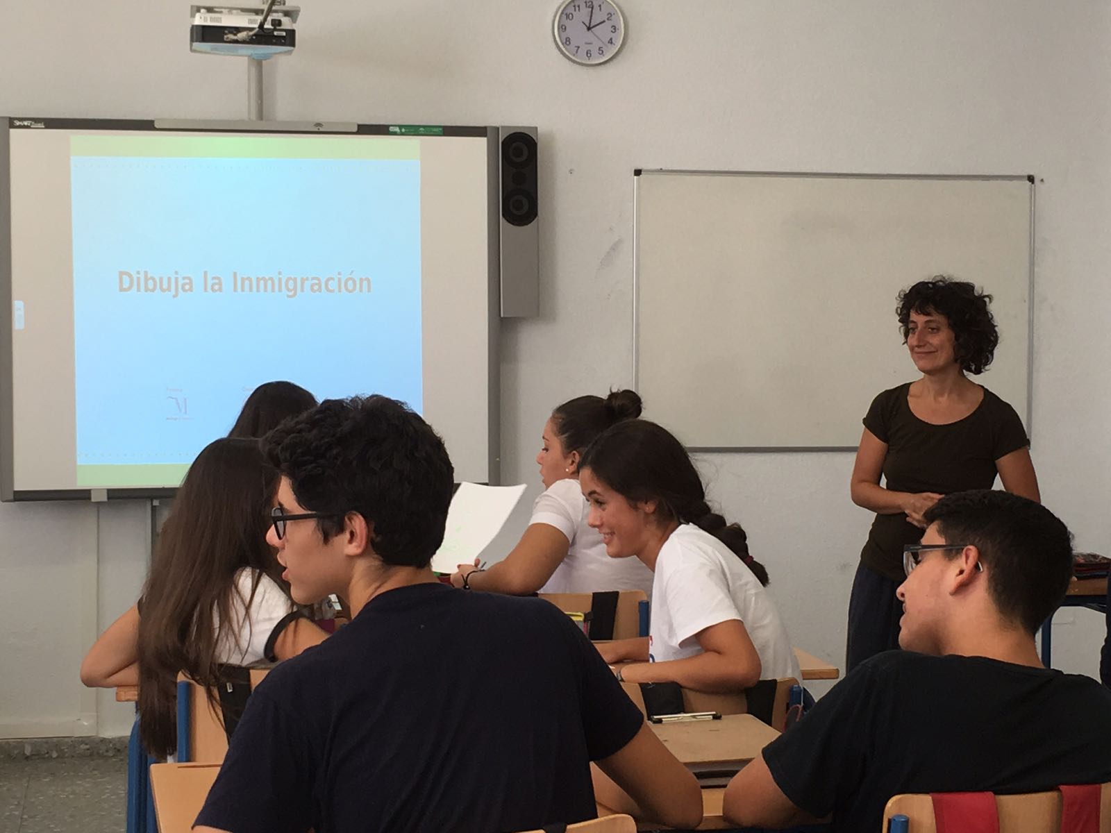 Los rumores sobre inmigración, a debate en aulas de cuatro IES de Málaga