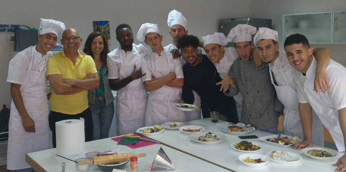 ¡Qué grandes cocineros se forman en Málaga Acoge!