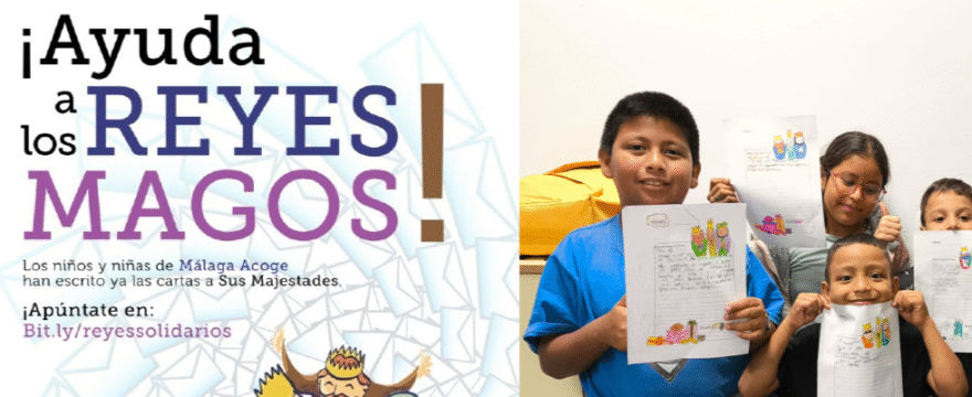 Sé un Mago de Oriente: regala ilusión a niños y niñas de Málaga