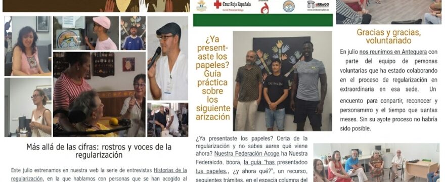 Lanzamos nuestro nuevo boletín: historias, derechos y actualidad en Málaga Acoge