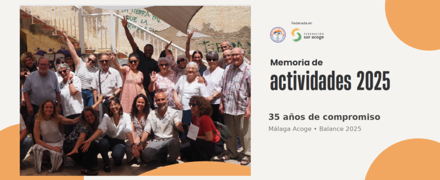 Memoria de actividades 2025: 35 años tejiendo comunidad en Málaga